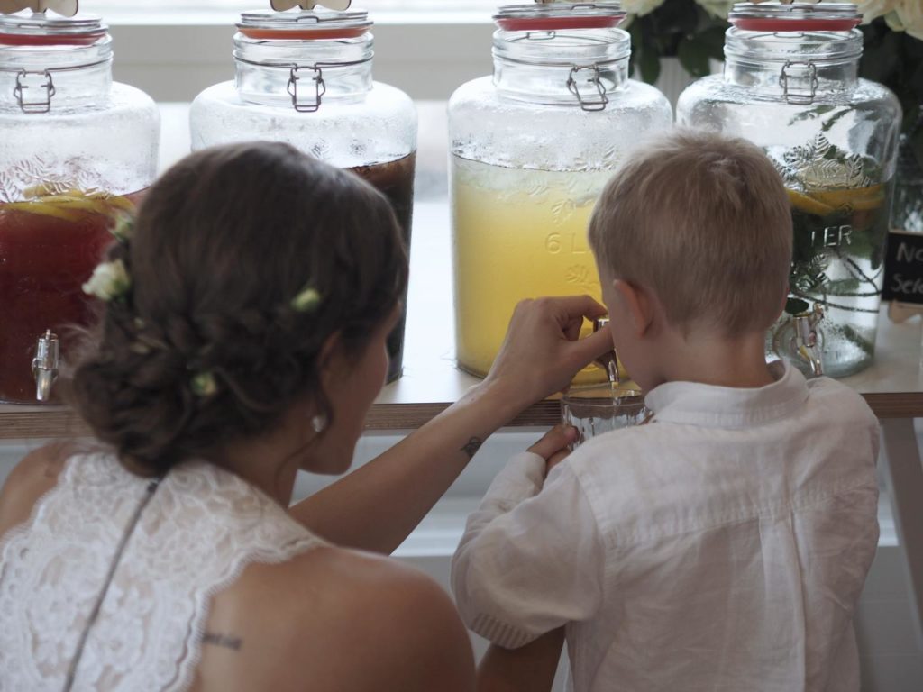 Hjemmelavede cocktails til bryllup