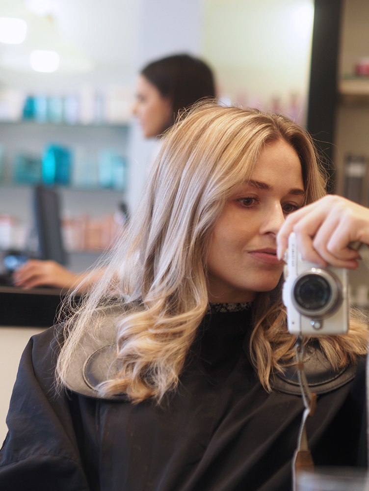Balayage hår